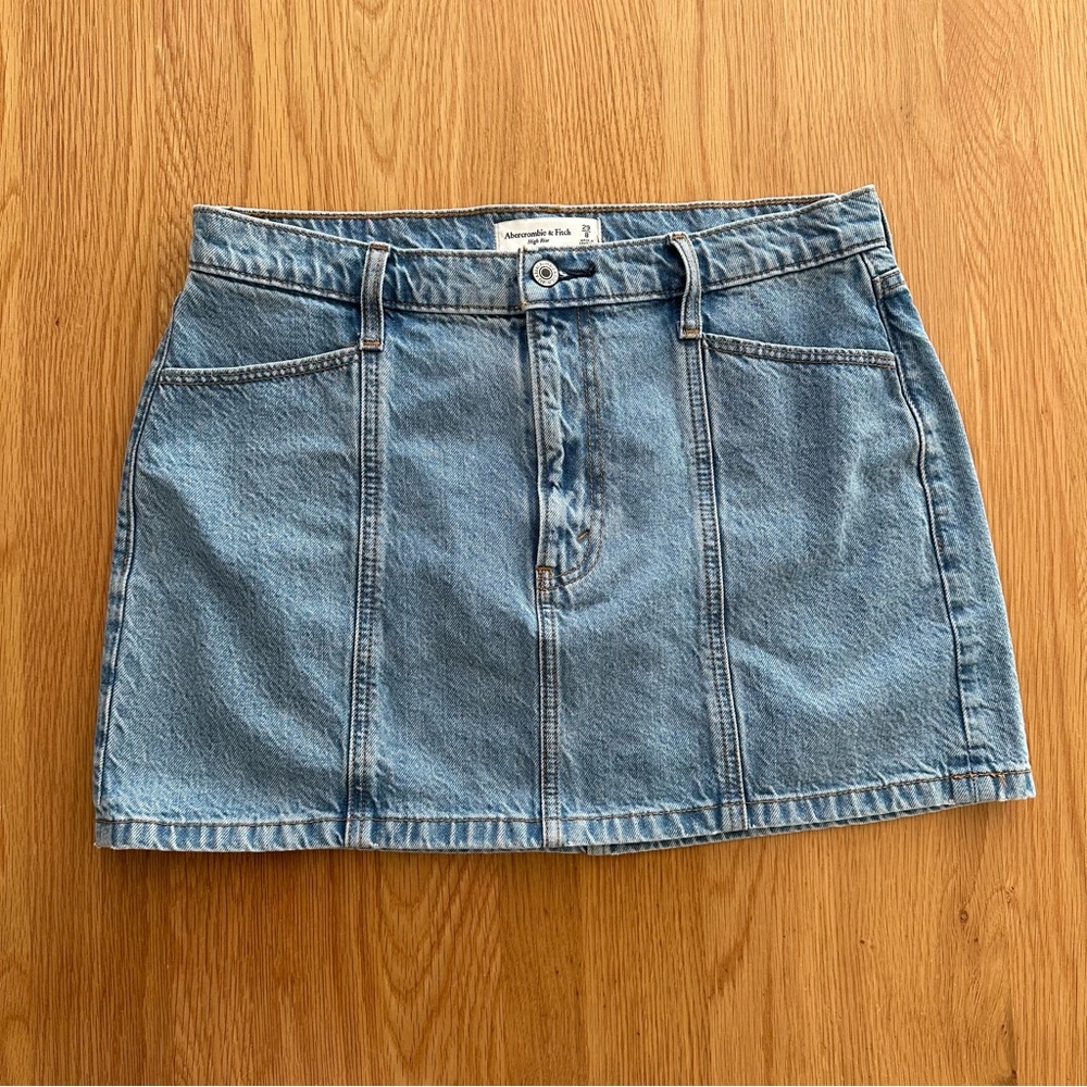 Abercrombie Denim Mini Skirt NWT